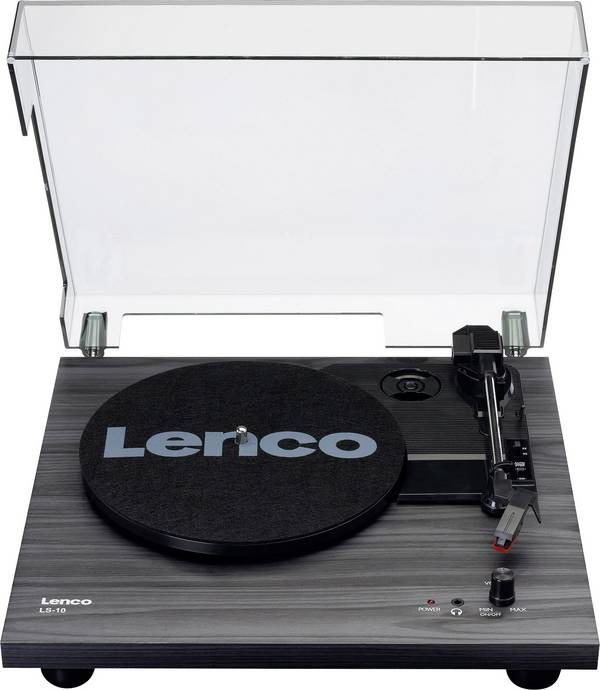 Lenco LS-10 gramofon řemínkový pohon černá