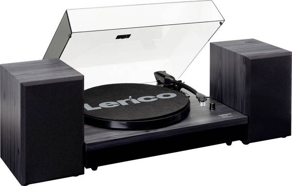 Lenco LS-300 gramofon řemínkový pohon černá