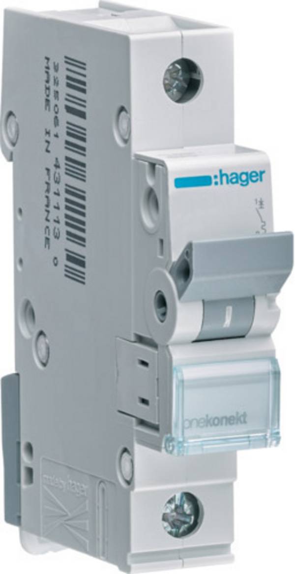 Hager MCN120 MCN120 elektrický jistič 1fázový 20 A 230 V, 400 V
