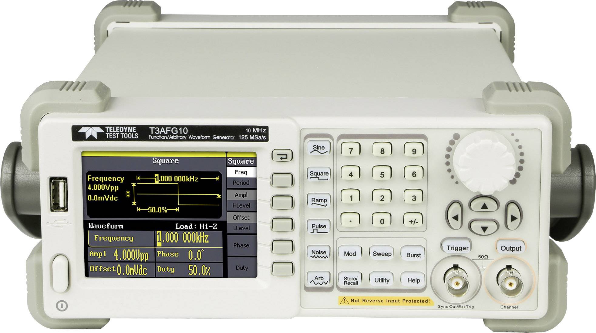 Teledyne LeCroy T3AFG10 Arbitrární generátor funkcí 0.000001 Hz - 10 MHz 1kanálový trojúhelník, pulz, šum, obdélníkový, sinusový