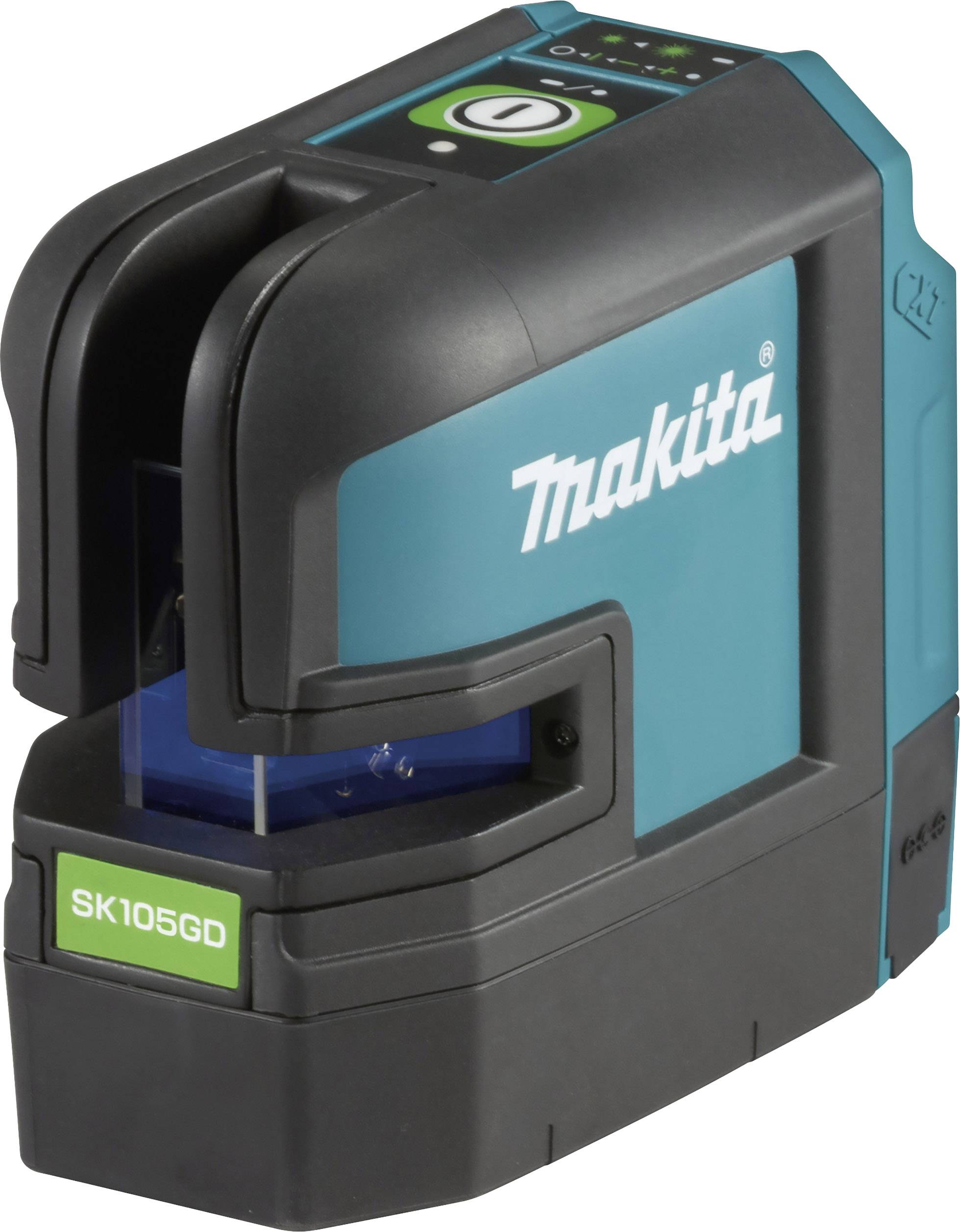 Makita křížový laser Kalibrováno dle (ISO) dosah (max.): 35 m