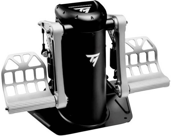 Thrustmaster TPR Pedular Rudder pedály pro letecký simulátor USB, RJ12 PC černá