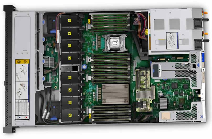 Lenovo server System x3550 M5 Intel® Xeon® E5-2620V4 3 GHz 16 GB RAM 8869EJG-4-2