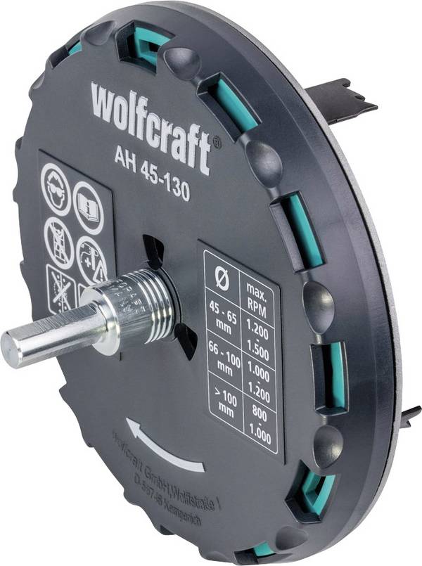 Wolfcraft  5978000 vrtací korunka 1 ks   1 ks