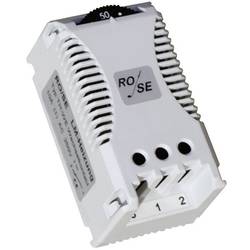Termostat do rozvodných skříní Rose LM TH-WE, Svorka dvoupólová 2,5 mm²