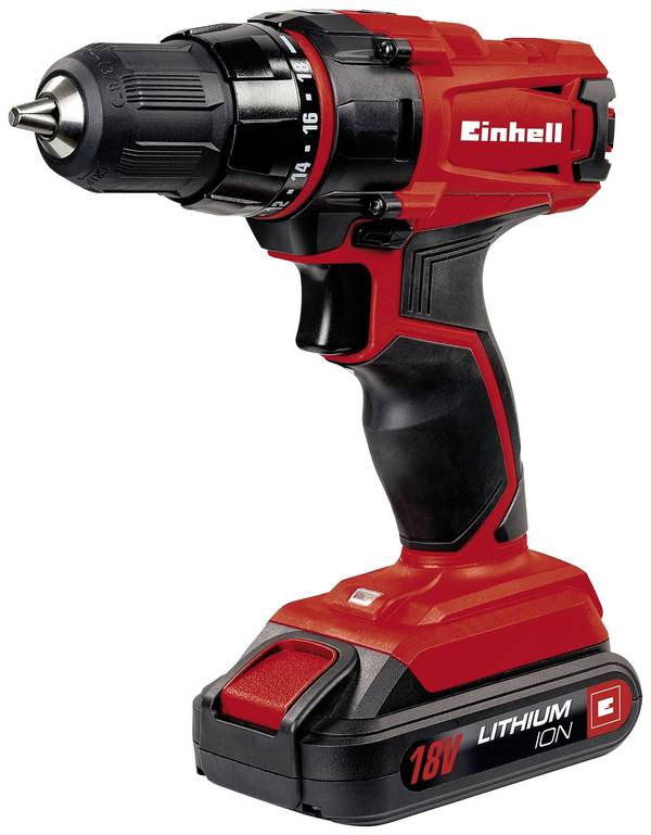 Einhell TC-CD 18-2 Li aku vrtací šroubovák, 18 V, 1.5 Ah Li-Ion akumulátor, 4513846