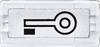 Merten symbol "klíč" transparentní 395769 1 ks
