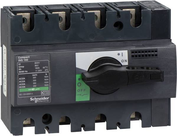Schneider Electric 28913 odpínač 160 A 250 V/DC, 690 V/AC 1 ks