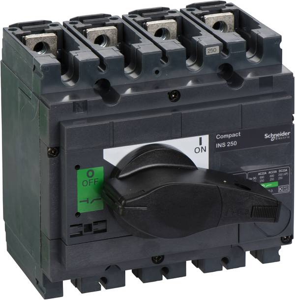Schneider Electric 31107 odpínač 250 A 250 V/DC, 690 V/AC 1 ks Piece