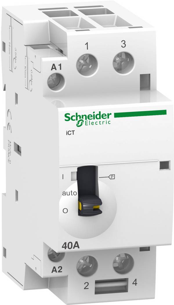 Schneider Electric A9C21162 instalační stykač 2 spínací kontakty 1.6 W 250 V/AC 63 A 1 ks