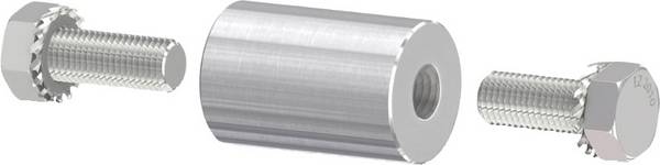 Schneider Electric METSECT5CYL2 METSECT5CYL2 distanční čep (Ø) 26.5 mm 10.5 mm hliník 1 ks