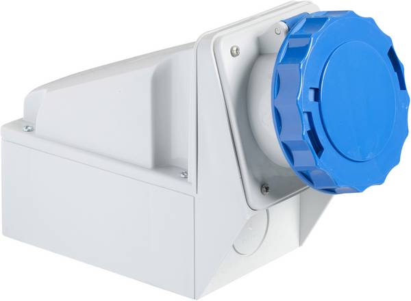 Schneider Electric 81179 81179 CEE zásuvka na stěnu, 63 A, 250 V, 1 ks