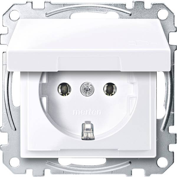 Merten   zásuvka  Systéem M bílá MEG2311-0325 1 ks