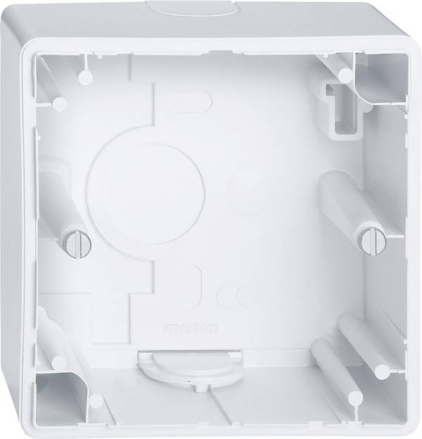 Merten MEG4014-1425 rozbočovací krabice  (d x š x v) 37 x 80 x 80 mm bílá IP20 1 ks