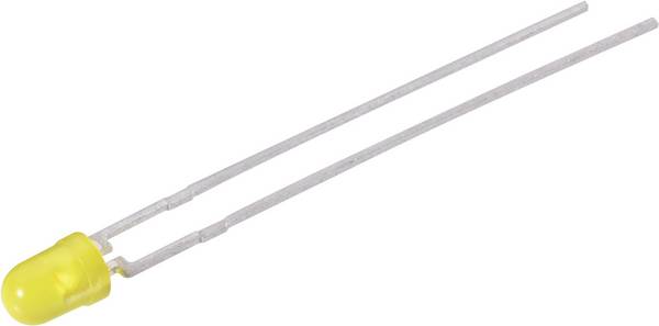 Vishay TLLG 4400 LED s vývody  zelená kulatý 3 mm 1.2 mcd 25 ° 2 mA 1.9 V