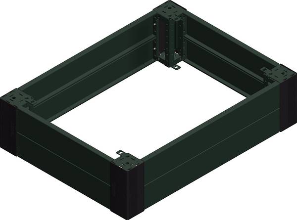 Schneider Electric NSYSPF6100 NSYSPF6100 Sokly  (d x š x v) 600 x 600 x 100 mm ocel šedá 1 ks Piece