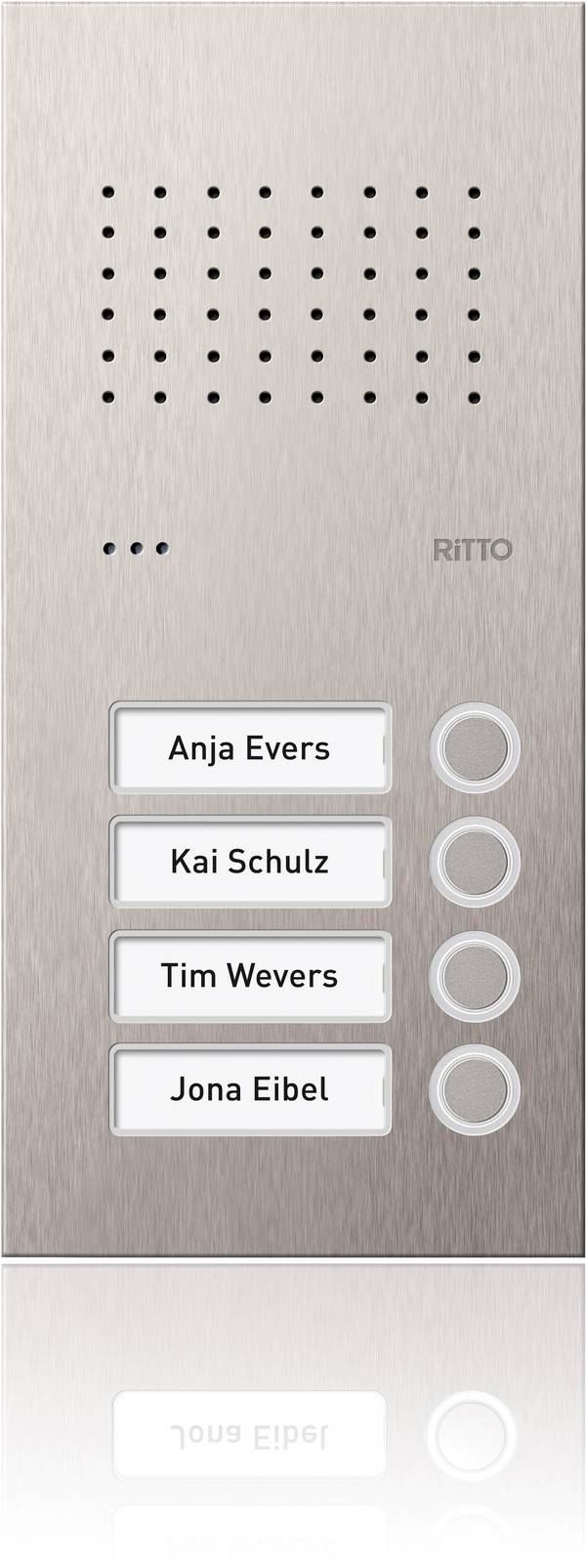 Ritto by Schneider RGE1810425  domovní telefon nerezová ocel, RGE1810425