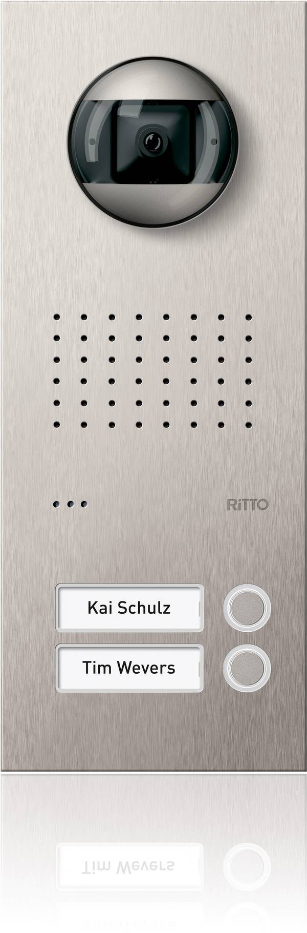 Ritto by Schneider RGE1815225  domovní video telefon venkovní jednotka, nerezová ocel, RGE1815225