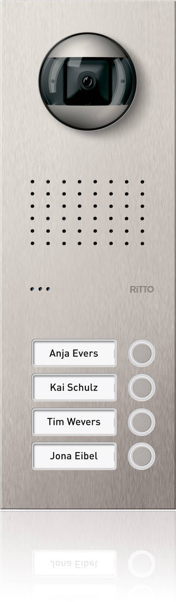 Ritto by Schneider RGE1815425  domovní video telefon venkovní jednotka, nerezová ocel, RGE1815425