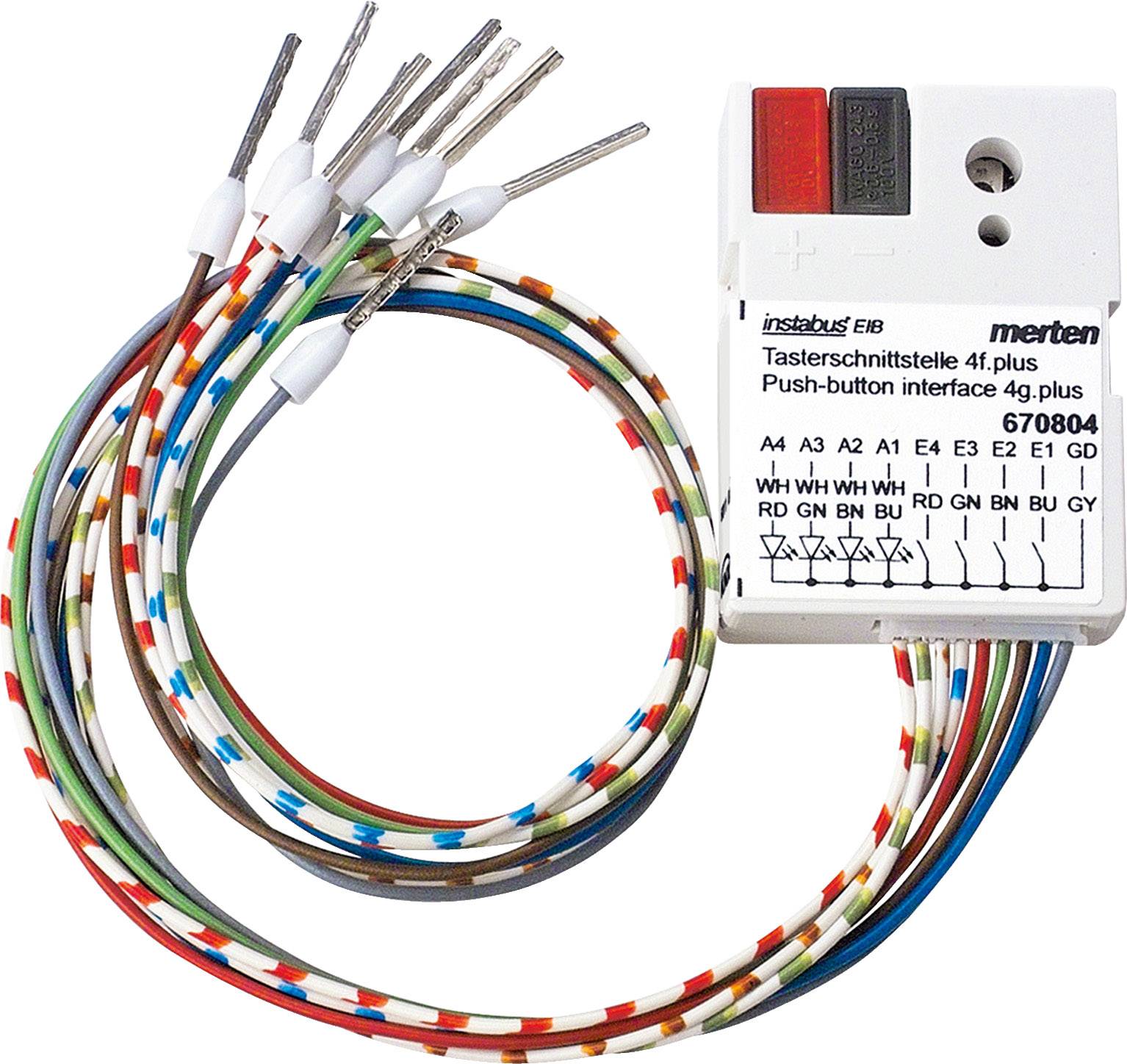 Merten Merten KNX Systeme 670804 tlačítkové rozhraní 670804