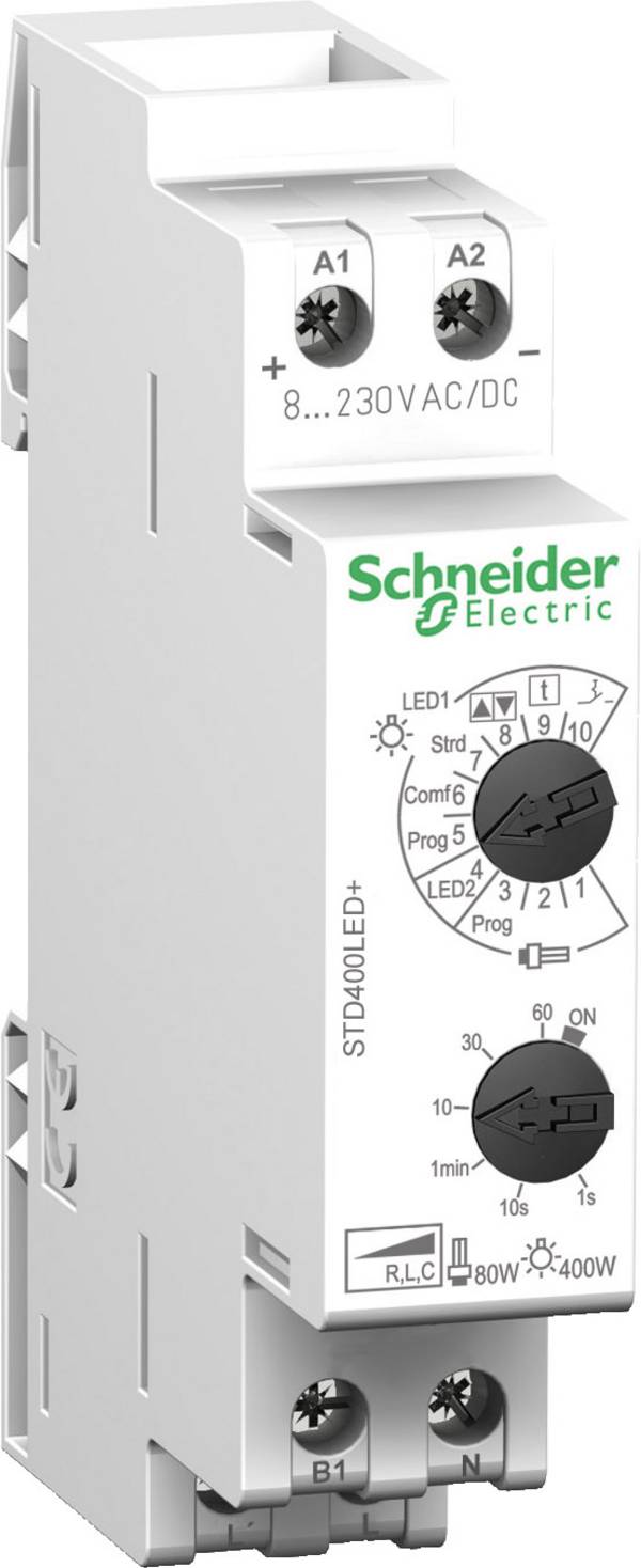 Schneider Electric CCTDD20017 dálkově ovládaný stmívač Vhodné pro svítidlo: halogenová žárovka, žárovka, LED žárovka bílá