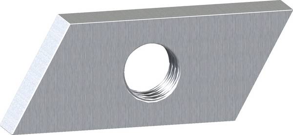 Schneider Electric NSYNM6 NSYNM6 posuvná matice M6  6 mm    ocel  100 ks