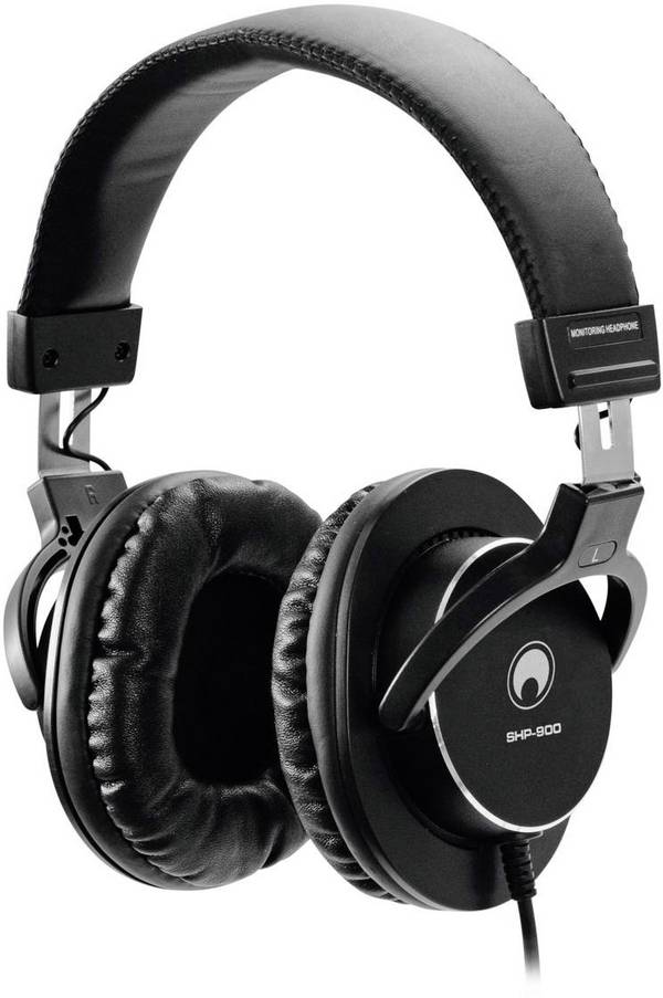 Omnitronic SHP-900  sluchátka uzavřená (Over Ear) kabelová stereo černá   DJ