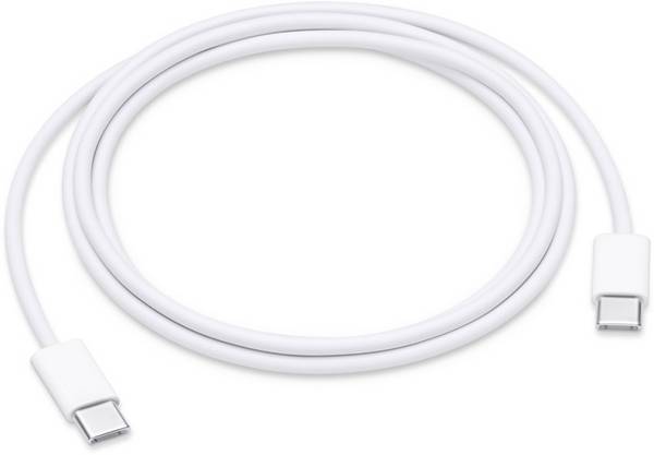 Apple USB kabel poškozený/chybějící obal USB-C ® zástrčka, USB-C® 1.00 m bílá MM093ZM/A-B