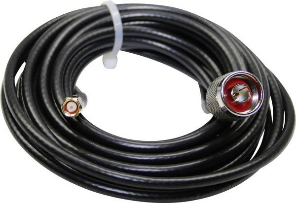 Wittenberg Antennen 10 m kabel antény N zástrčka, SMA zástrčka P-103237