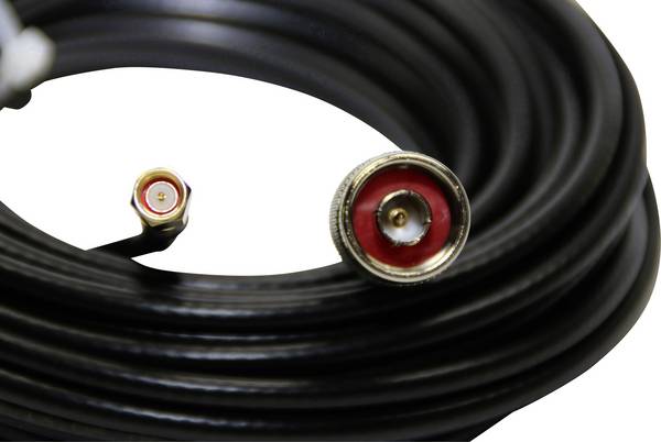 Wittenberg Antennen 7 m kabel antény N zástrčka, SMA zástrčka 7m