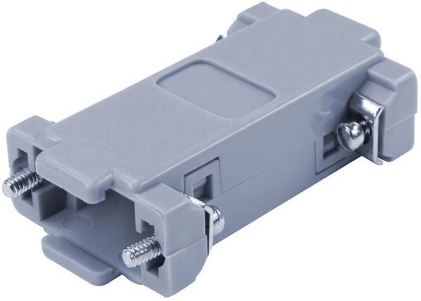 econ connect AG9/9 D-SUB pouzdro adaptéru Pólů: 9 ABS 180 ° šedá 1 ks