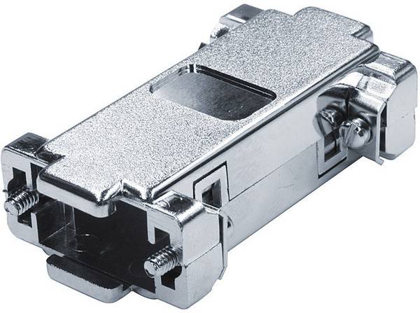 econ connect AG9/9M D-SUB pouzdro adaptéru Pólů: 9 plast, pokovený 180 ° kov 1 ks