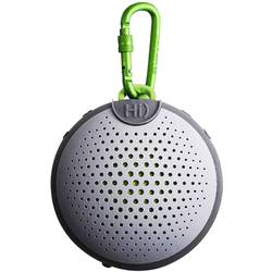 Bluetooth® reproduktor Boompods Aquablaster Amazon Alexa, hlasitý odposlech, vč. držáku, přísavka, nárazuvzdorný, vodotěsný, šedá, zelená