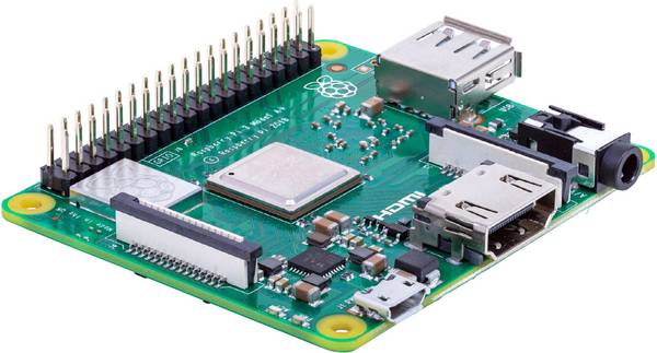 Raspberry Pi® RP-3A+ Raspberry Pi® 3 A+ , 4 x1.4 GHz, Operační paměť 512 MB