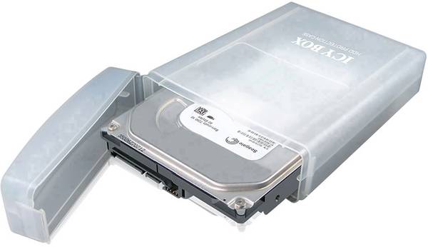 ICY BOX IB-AC602a Schutzgehäuse für 3,5" Festplatten úložné pouzdro pro 3,5 pevný disk"