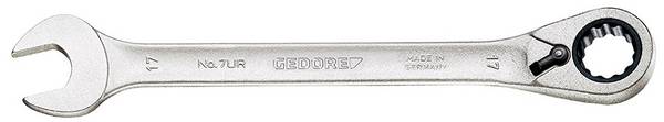 Gedore 2297302 7 UR - 13 ráčnový kulatý klíč   Délka klíče (cm) (jen pro nadpis) 07 - 25 mm