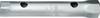 Gedore 26 R 10X13 6210720 dvojitý zástrčný klíč 10 mm, 13 mm 140 mm 1 ks
