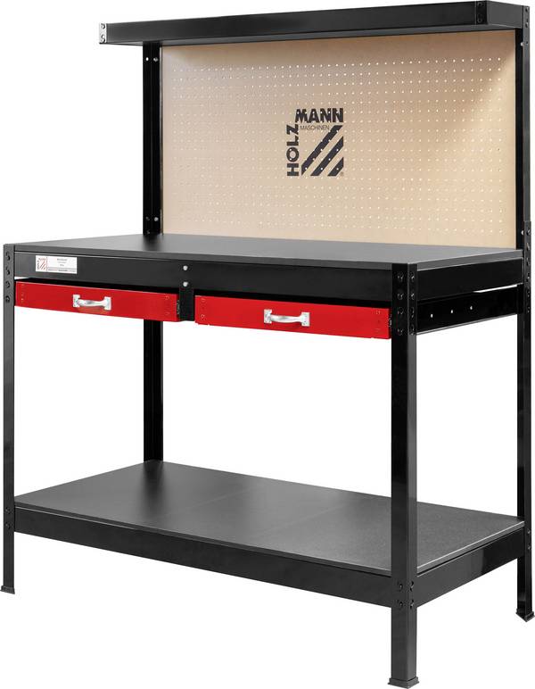 Holzmann Maschinen WT06 sada pracovního stolu (š x v x h) 1210 x 1500 x 610 mm černá