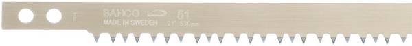Bahco 7311518003906 Rámovou PILOU DREIECKGRUPPENZ. 530MM PRO SUCHÉ DŘEVO