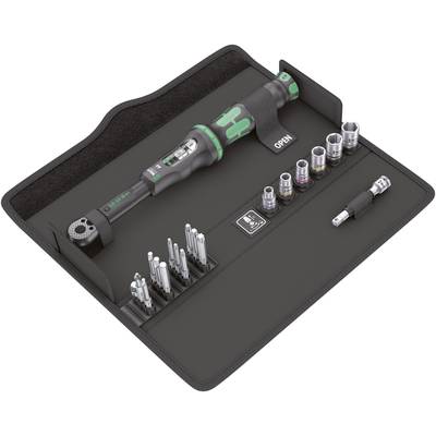 Wera Click-Torque A 6 Set 1 05130110001 momentový klíč  s přepínací ráčnou 1/4" (6,3 mm) 2.5 - 25 Nm