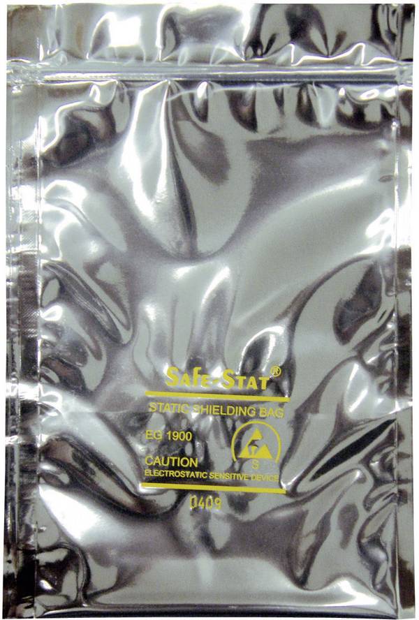 BJZ  ESD sáček (d x š) 254 mm x 305 mm odstíněný Poznávací značka ESD S znovu uzavíratelný  1 ks