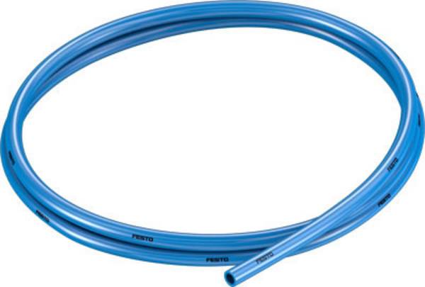 FESTO tlaková hadička 197384-1 PUN-H-6X1-BL termoplastický elastomer  modrá vnitřní Ø: 4 mm 10 bar metrové zboží