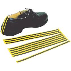 BJZ ESD jednorázové zemnící pásky na boty 10 ks žlutá, černá C-199 2151-C