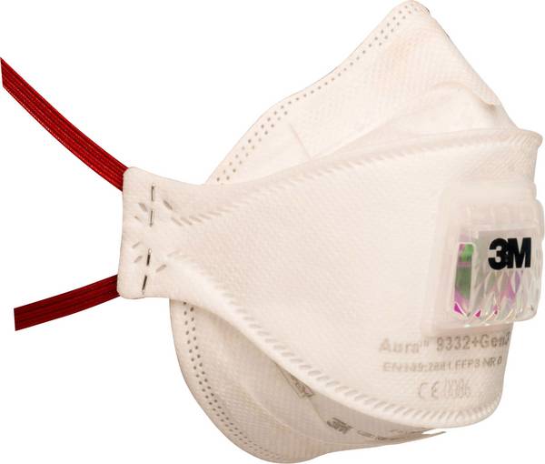 3M Aura 9332+GEN3 Respirátor s výdechovým ventilem FFP3 10 ks