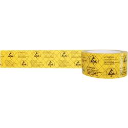 BJZ ESD lepicí páska 50 m žlutá, černá (d x š) 50 m x 50 mm C-195 005-PP