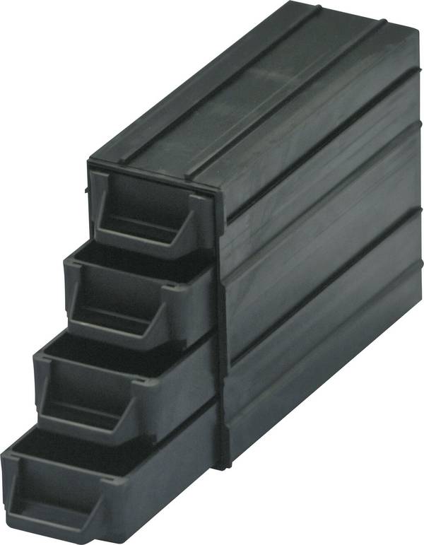 BJZ ESD zásobník na malé díly (d x š x v) 120 x 40 x 20 mm  Poznávací značka ESD: C C-188 054