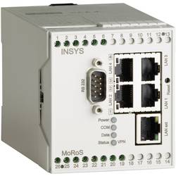 LAN router Insys MoRoS 10000208, 110 x 70 x 75 mm, 10 - 60 V/DC