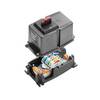 Weidmüller 1003260000, FP BOX ON/OFF, rozvodný box, 2.5-6 mm², černá, Box, 1 ks