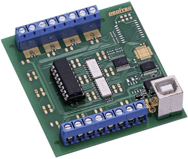 Deditec USB-OPTOIN-8_A USB-OPTOIN-8_A vstupní modul USB Počet digitálních vstupů: 8