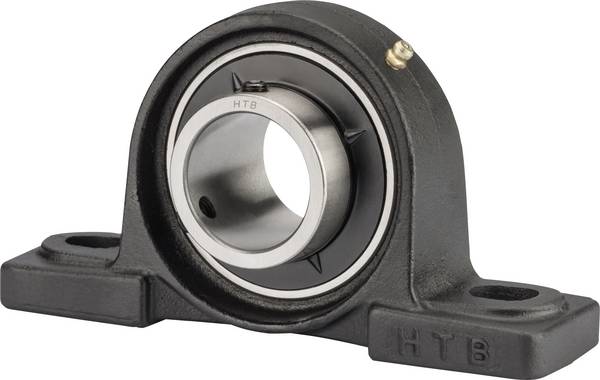 HTB UCP 208 ložiskové těleso šedá litina Ø otvoru 40 mm Rozestup děr 136 mm